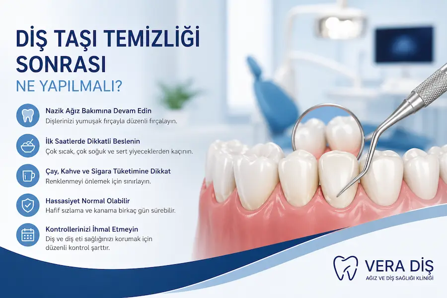 dis tasi temizligi sonrasi